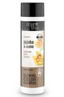 Shampoo colore luminoso Organic Jojoba e Orchidea d'oro Vitacosmetica