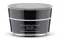 Maschera viso e collo al collagene Caviar Platinum Vitacosmetica