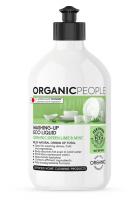 Eco Detersivo liquido Piatti Lime Verde Organico e Menta Vitacosmetica