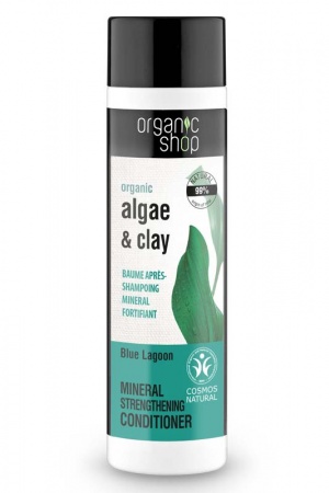 Balsamo capelli rinforzante alghe e argilla Organic Laguna blu