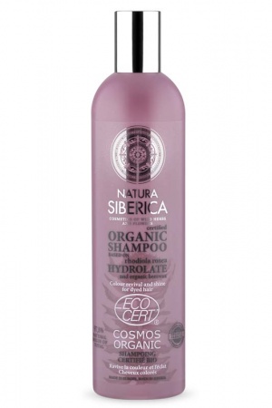 Shampoo rivitalizzante colore e brillantezza per i capelli tinti Idrolato di Rhodiola Rosea