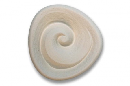 Pietra Aromatica Spirale, parte inferiore lucidata, con scatola