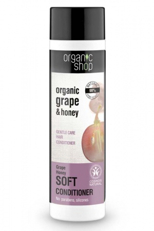 Balsamo capelli cura gentile Organic uva e miele