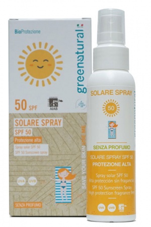 Spray Solare SPF 50 Pelle sensibile GN