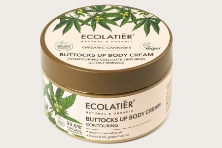 ECL GREEN Crema Glutei Anticellulite Ultra Elasticità Organic Cannabis