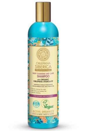 Shampoo per capelli normali e grassi Idrolato d'Olivello spinoso
