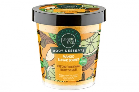 Scrub corpo rigenerante Sorbetto Di Zucchero Al Mango Body Desserts