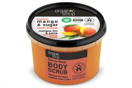 Scrub corpo bio Mango e Zucchero