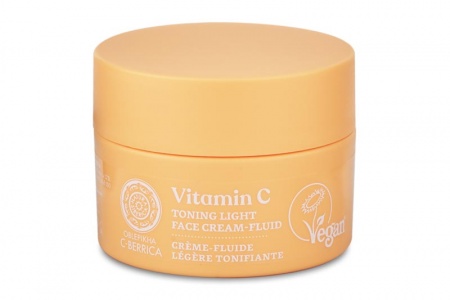 Crema-fluido leggera viso tonificante Vitamina C